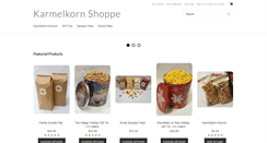 Desktop Screenshot of karmelkornpopcorn.com